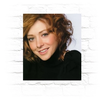 Alyson Hannigan Metal Wall Art