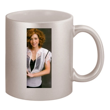 Alyson Hannigan 11oz Metallic Silver Mug