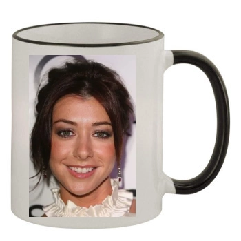 Alyson Hannigan 11oz Colored Rim & Handle Mug