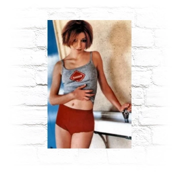 Alyson Hannigan Metal Wall Art