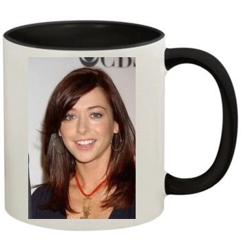 Alyson Hannigan 11oz Colored Inner & Handle Mug