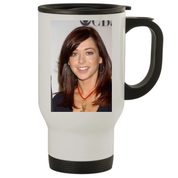 Alyson Hannigan Stainless Steel Travel Mug