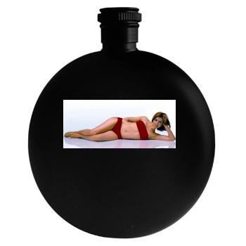 Alyson Hannigan Round Flask