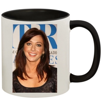 Alyson Hannigan 11oz Colored Inner & Handle Mug