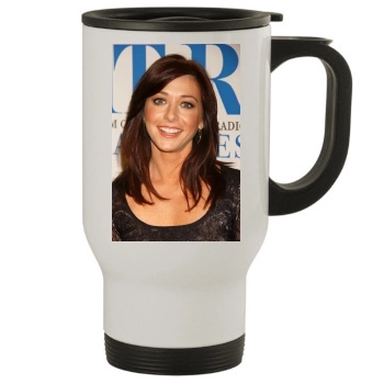 Alyson Hannigan Stainless Steel Travel Mug