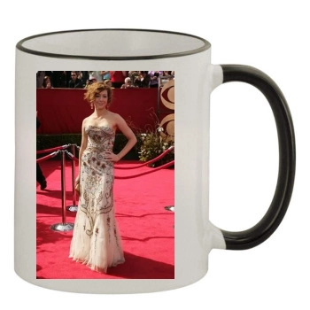 Alyson Hannigan 11oz Colored Rim & Handle Mug