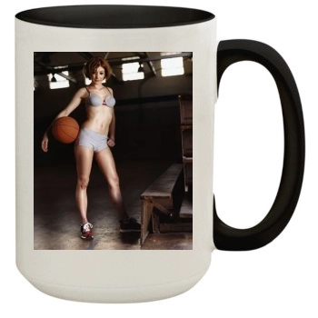 Alyson Hannigan 15oz Colored Inner & Handle Mug