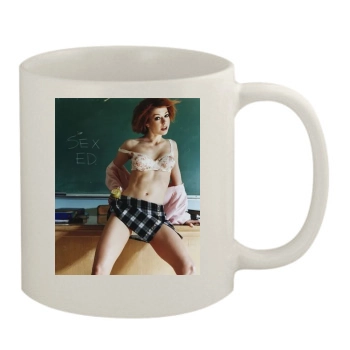 Alyson Hannigan 11oz White Mug