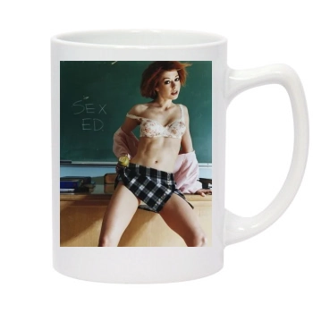 Alyson Hannigan 14oz White Statesman Mug