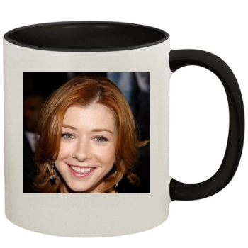 Alyson Hannigan 11oz Colored Inner & Handle Mug