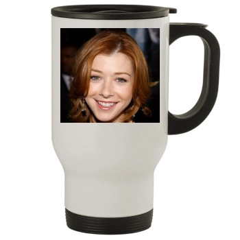 Alyson Hannigan Stainless Steel Travel Mug