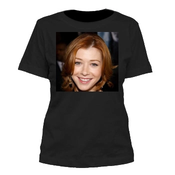 Alyson Hannigan Women's Cut T-Shirt