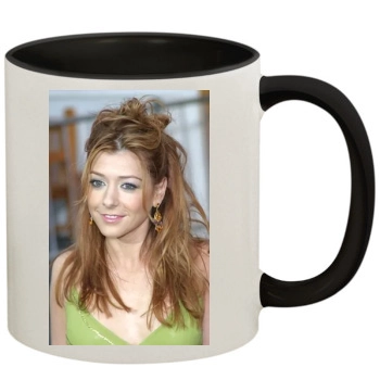 Alyson Hannigan 11oz Colored Inner & Handle Mug