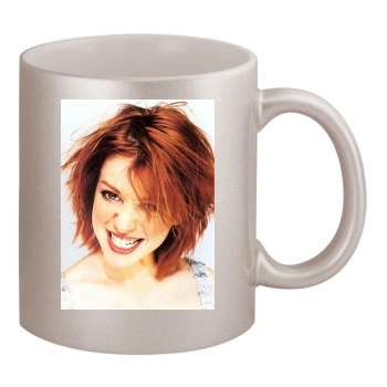 Alyson Hannigan 11oz Metallic Silver Mug