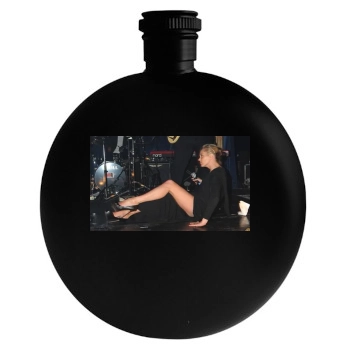 Andrew Garfield Round Flask