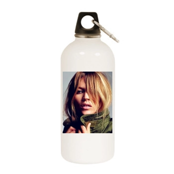 Andrew Garfield White Water Bottle With Carabiner