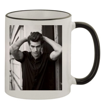 Andrew Garfield 11oz Colored Rim & Handle Mug