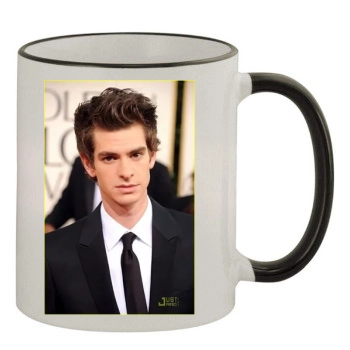 Andrew Garfield 11oz Colored Rim & Handle Mug