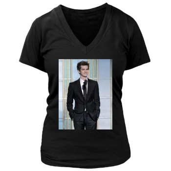 Andrew Garfield Women's Deep V-Neck TShirt