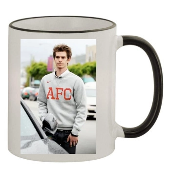 Andrew Garfield 11oz Colored Rim & Handle Mug