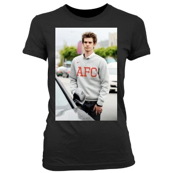 Andrew Garfield Women's Junior Cut Crewneck T-Shirt