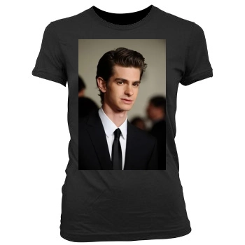 Andrew Garfield Women's Junior Cut Crewneck T-Shirt