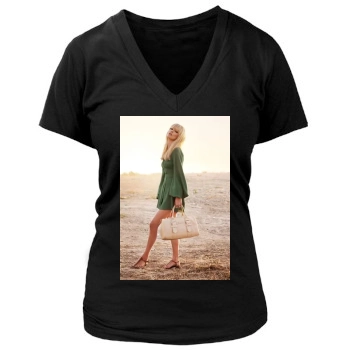 Andrew Garfield Women's Deep V-Neck TShirt