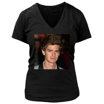 Andrew Garfield Women's Deep V-Neck TShirt