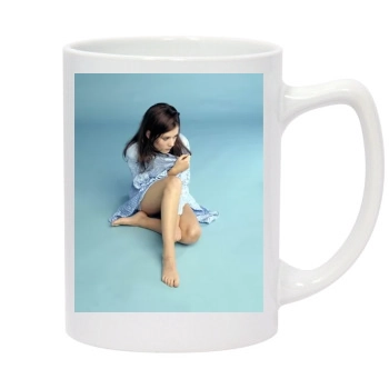 Anna Friel 14oz White Statesman Mug