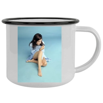 Anna Friel Camping Mug