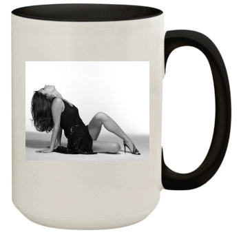 Anna Friel 15oz Colored Inner & Handle Mug