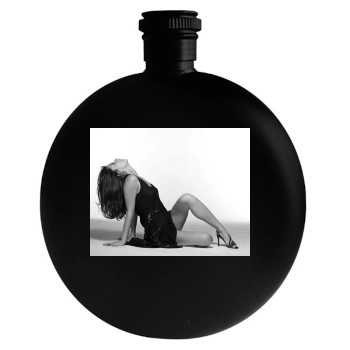 Anna Friel Round Flask