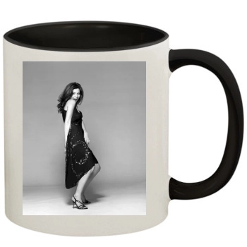 Anna Friel 11oz Colored Inner & Handle Mug