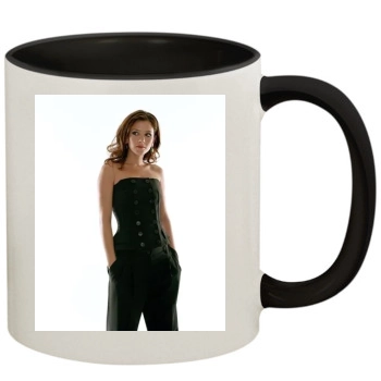 Anna Friel 11oz Colored Inner & Handle Mug