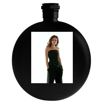 Anna Friel Round Flask