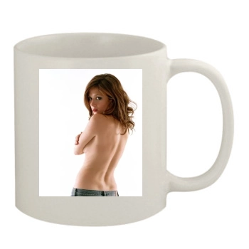 Anna Friel 11oz White Mug