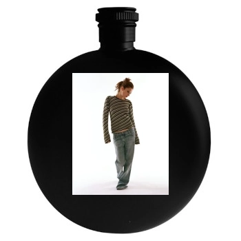 Anna Friel Round Flask