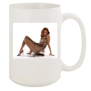 Anna Friel 15oz White Mug