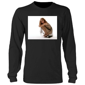 Anna Friel Men's Heavy Long Sleeve TShirt