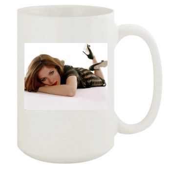 Anna Friel 15oz White Mug