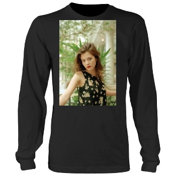 Anna Friel Men's Heavy Long Sleeve TShirt