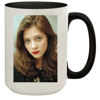 Anna Friel 15oz Colored Inner & Handle Mug