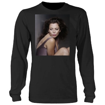 Anna Friel Men's Heavy Long Sleeve TShirt