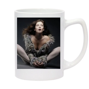 Anna Friel 14oz White Statesman Mug