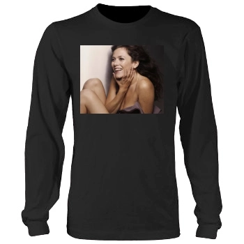 Anna Friel Men's Heavy Long Sleeve TShirt