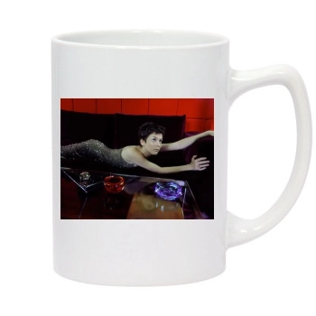 Anna Friel 14oz White Statesman Mug