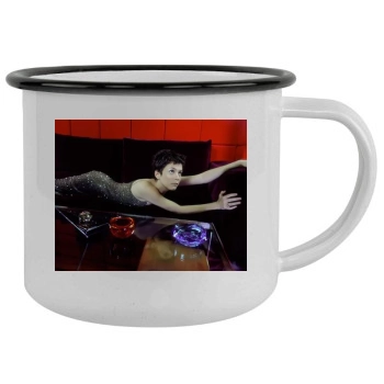 Anna Friel Camping Mug