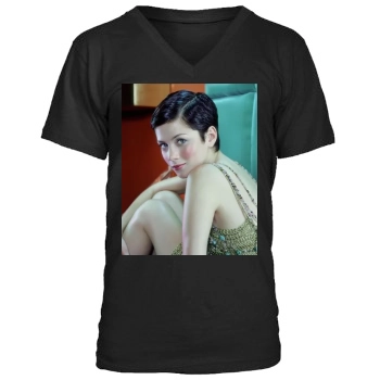 Anna Friel Men's V-Neck T-Shirt