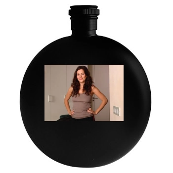 Anna Friel Round Flask