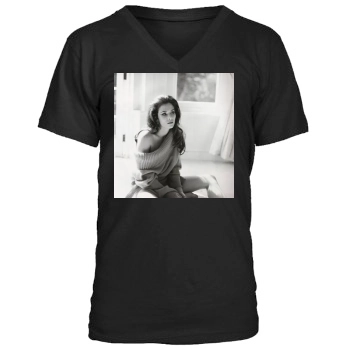 Anna Friel Men's V-Neck T-Shirt